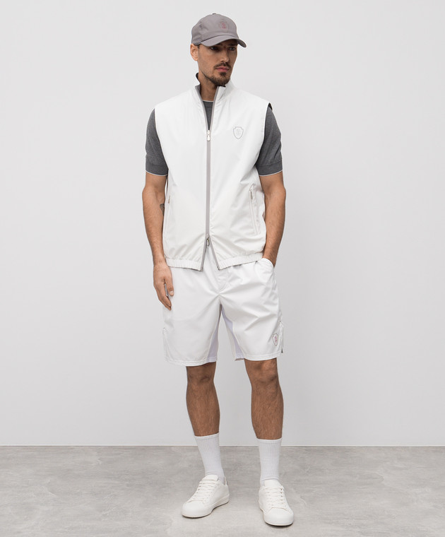 Brunello Cucinelli - Двухсторонний жилет с эмблемой MM49A7460F