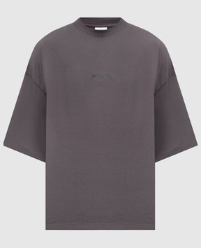 Vetements Сіра футболка з принтом логотипа UH76TR600M