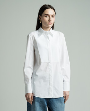 Valentino Белая рубашка прямого кроя 4B0AB6955A6