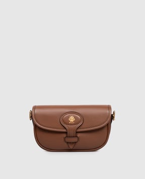 Bally Коричнева шкіряна сумка крос-боді Beckett WAC04CVT769