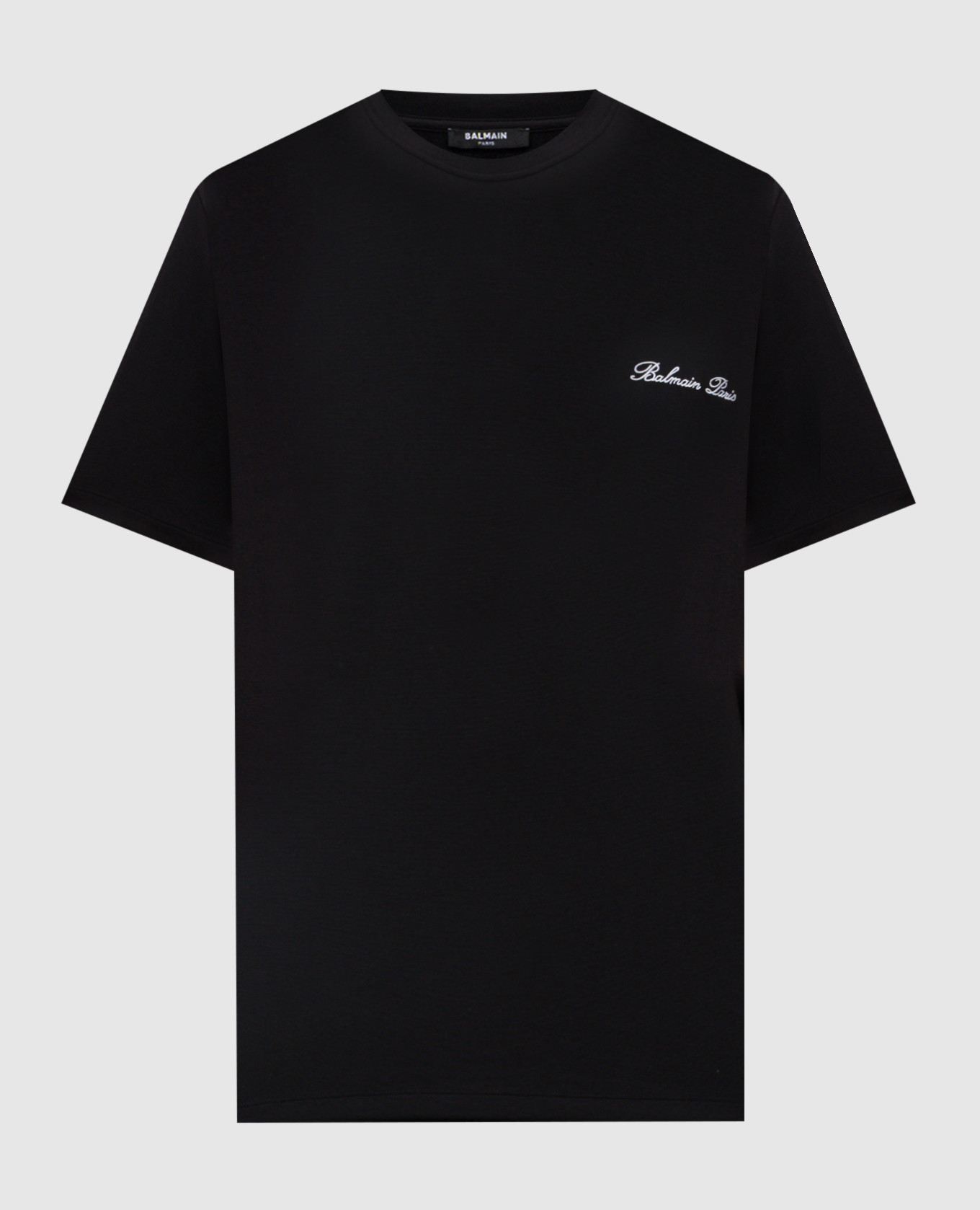 

Синяя футболка Balmain Signature, Синий, Футболки