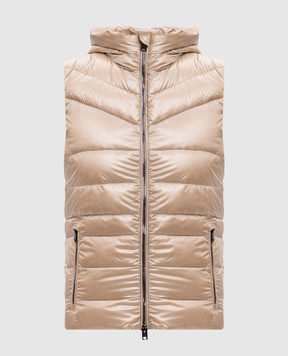 Woolrich Бежевий пуховий жилет Aliquippa CFWWOU1033FRUT3085