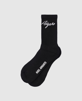 Axel Arigato Чорні шкарпетки з логотипом X2247001