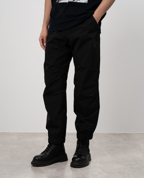 Moncler Grenoble Черные джогеры GORE-TEX с логотипом J20972A00005549SU