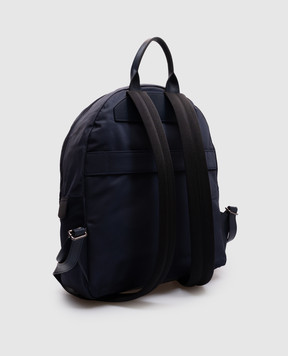Kiton Синий рюкзак с логотипом UBA0084N01221