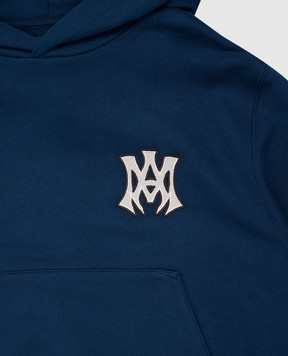 AMIRI Дитяче синє худі MA HOLLYWOOD AKJYHD1017