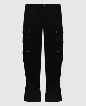 Rhude Черные джинсы карго RHFW24PA11012