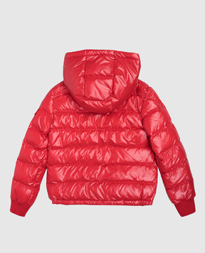 Moncler ENFANT Детский красный пуховик Manaem J29541A00018595ZJ1214