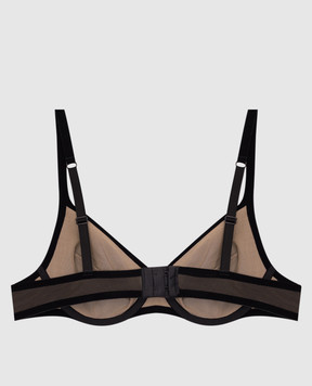 Wolford Черный лиф Tulle 69571