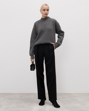 Jil Sander Сірий светр з вовни J02GP0223J14737
