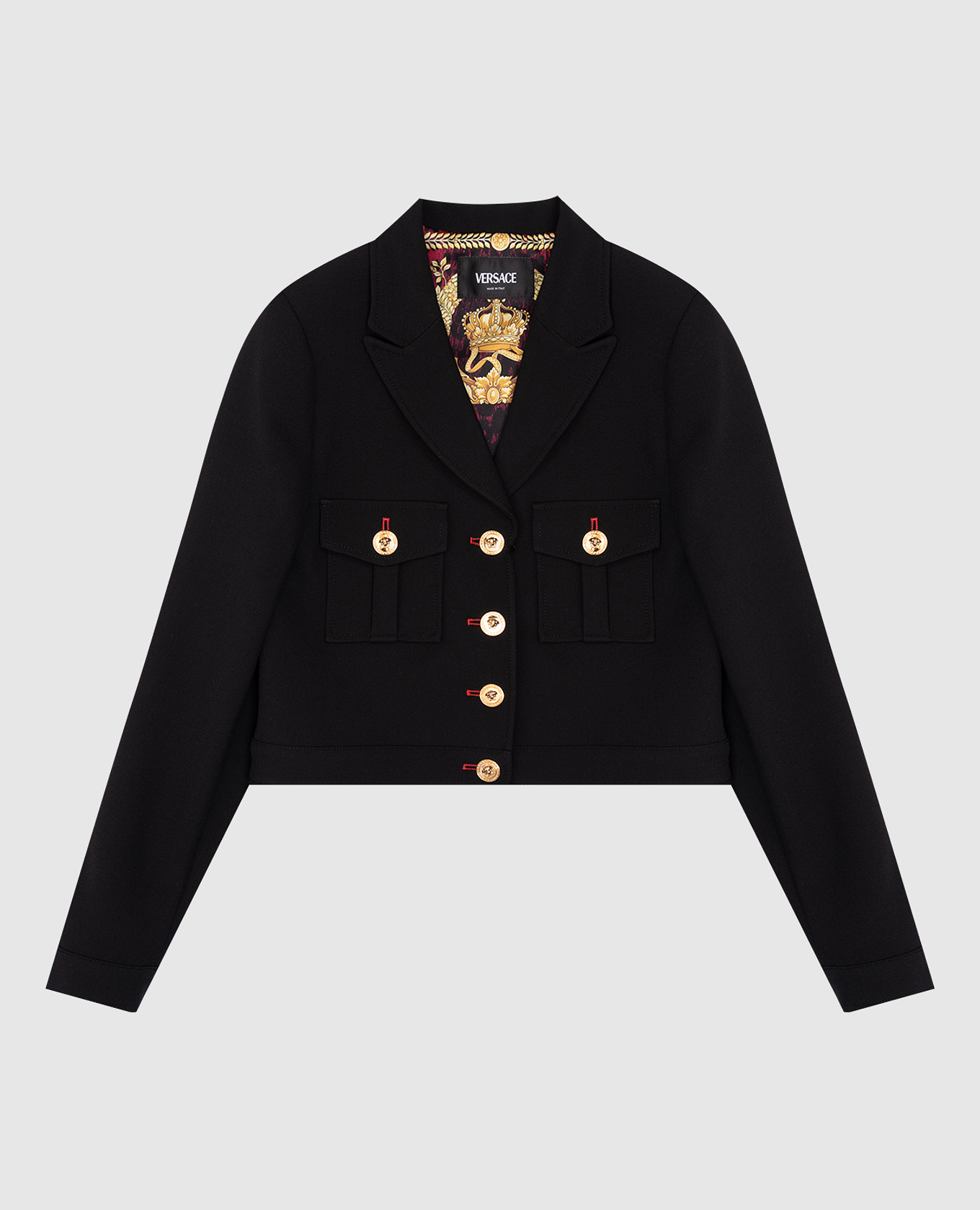 

Детский черный жакет Medusa, Жакеты