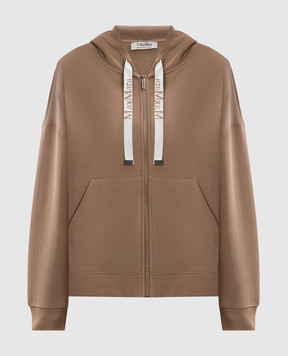 Max Mara Коричневая спортивная куртка JOUR JOUR