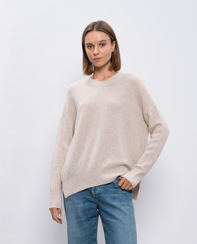 Allude Бежевий светр з кашеміру 24511151
