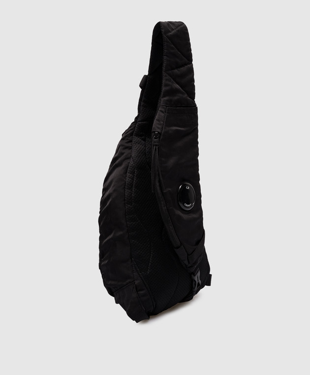 C.P. Company Черная сумка-слинг Nylon B с логотипом MAC114A005269G изображение 3