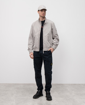 Stone Island Серая куртка с логотипом K1S154100026S00F1
