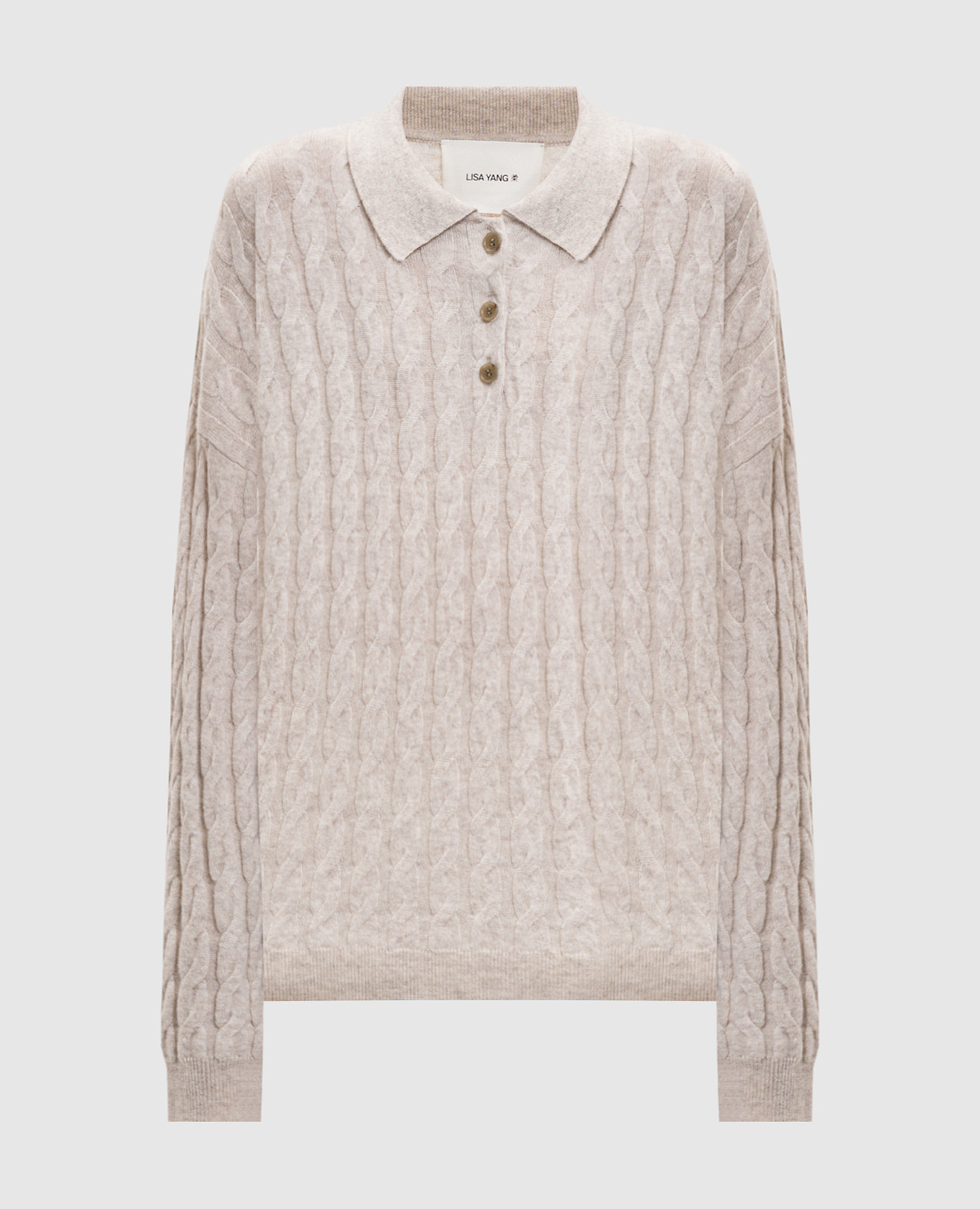 

Бежевый свитер Magnolie с узором кашемира, Свитера