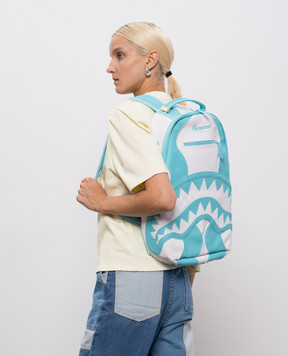 Sprayground Дитячий білий рюкзак PRESTIGE PLAYER 910B7572NSZ