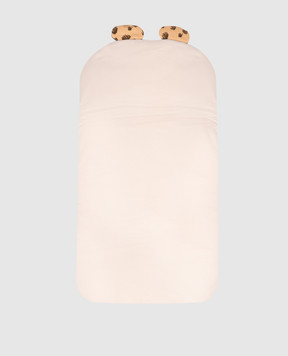 Dolce&Gabbana Дитячий бежевий конверт з аплікацією LNJAH7G7PJH