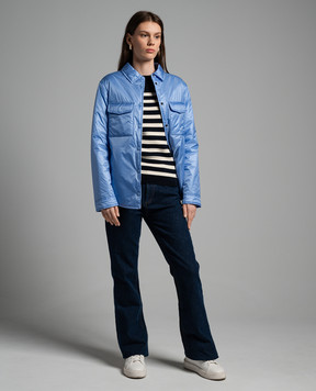 Woolrich Голубая куртка CFWWOU1004FRUT3664