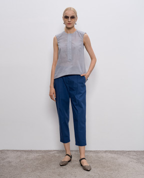 Brunello Cucinelli Синие капри M0F46P1362