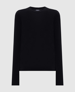 Dondup Чорний джемпер з монограмою логотипа DS053JS0308DXXX