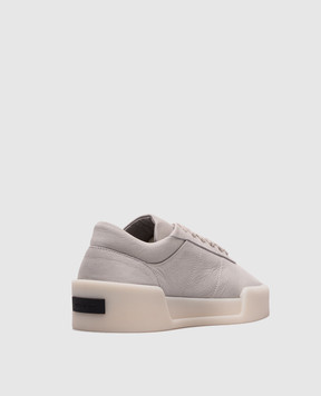Fear of God Серые кроссовки Aerobic Low с нубуком с логотипом FGE280101NUBw