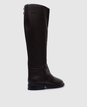 Giuseppe Zanotti Коричневые кожаные сапоги Lidia I480000