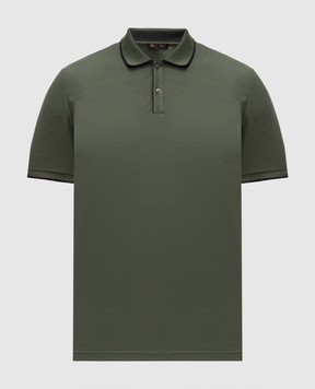 Loro Piana Хакі поло Brentwood FAI4903