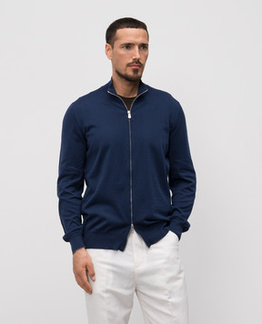 Brunello Cucinelli Синий кардиган M2900106