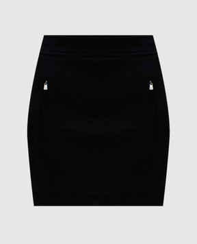 Max Mara Чорна спідниця MICRON з логотипом MICRON