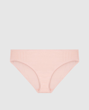 Wolford Бежевые трусики Cotton contour Tanga 69643