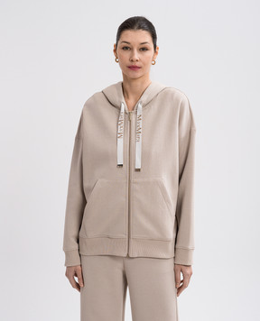 Max Mara Бежевая спортивная куртка JOUR JOUR