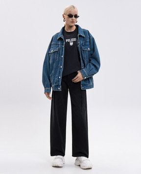 Vetements Синя джинсова куртка з логотипом UH76DJ360VB