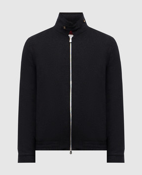 Brunello Cucinelli Черная куртка из шерсти MY4966379