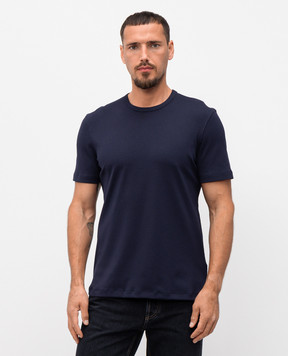 Brunello Cucinelli Синяя футболка MR8061336
