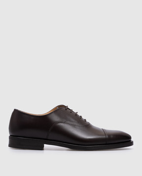 Brunello Cucinelli Коричневые кожаные оксфорды MZUNOXC841