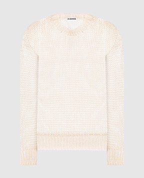 Jil Sander Бежевий джемпер із шовку J02GP0209J16135