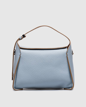 Gianni Chiarini Блакитна шкіряна сумка крос-боді Penelope BS11351RNGDBL