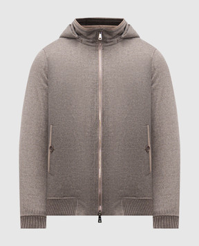 Cashmere&Whiskey Сіра куртка з вовни і кашеміру 7400855211