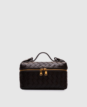 Bottega Veneta Коричневая кожаная сумка Bang Bang 789109V3IV12132