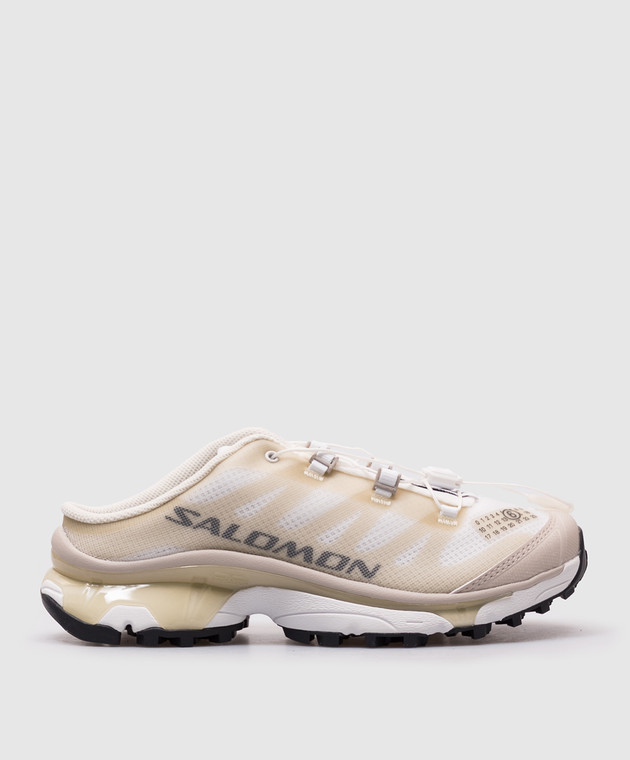 Maison Margiela MM6 - Бежевые кроссовки MM6 x Salomon