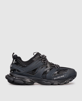Balenciaga Чорні кросівки Track з логотипом 542023W1GB1