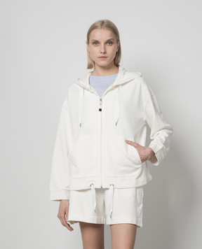 Parajumpers Белая спортивная кофта May 24SPWFLLX32