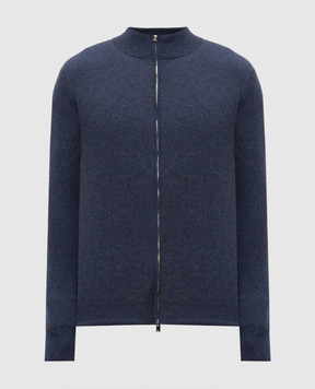 Cashmere&Whiskey Кардиган синій з кашеміру MU8671312341R