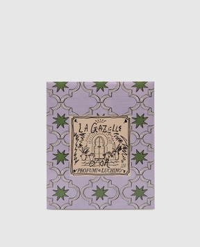 Ginori 1735 Фиолетовая дизайнерская свеча с ароматом La Gazelle d'Or 320 гр 020RG00FCO021LX0320