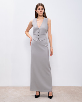 WARDROBE.NYC Серый жилет из шерсти W1055R12