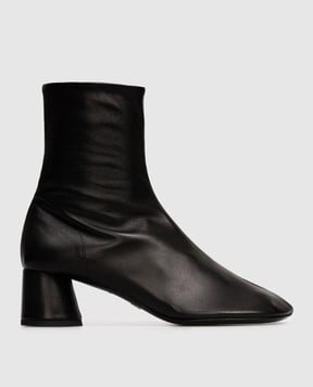 PROENZA SCHOULER Черные кожаные ботильоны Glove SH251025L002WL