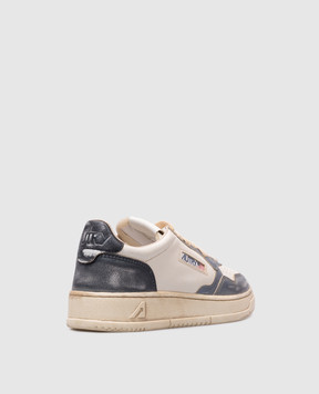 AUTRY Кожаные кроссовки MEDALIST LOW SUPER VINTAGE AVLWMT03