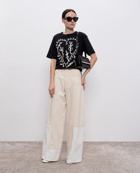 Max Mara Weekend Чорна футболка LECCO LECCO