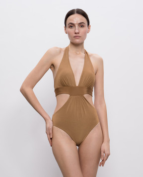Max Mara Коричневый купальник CASSIE CASSIE